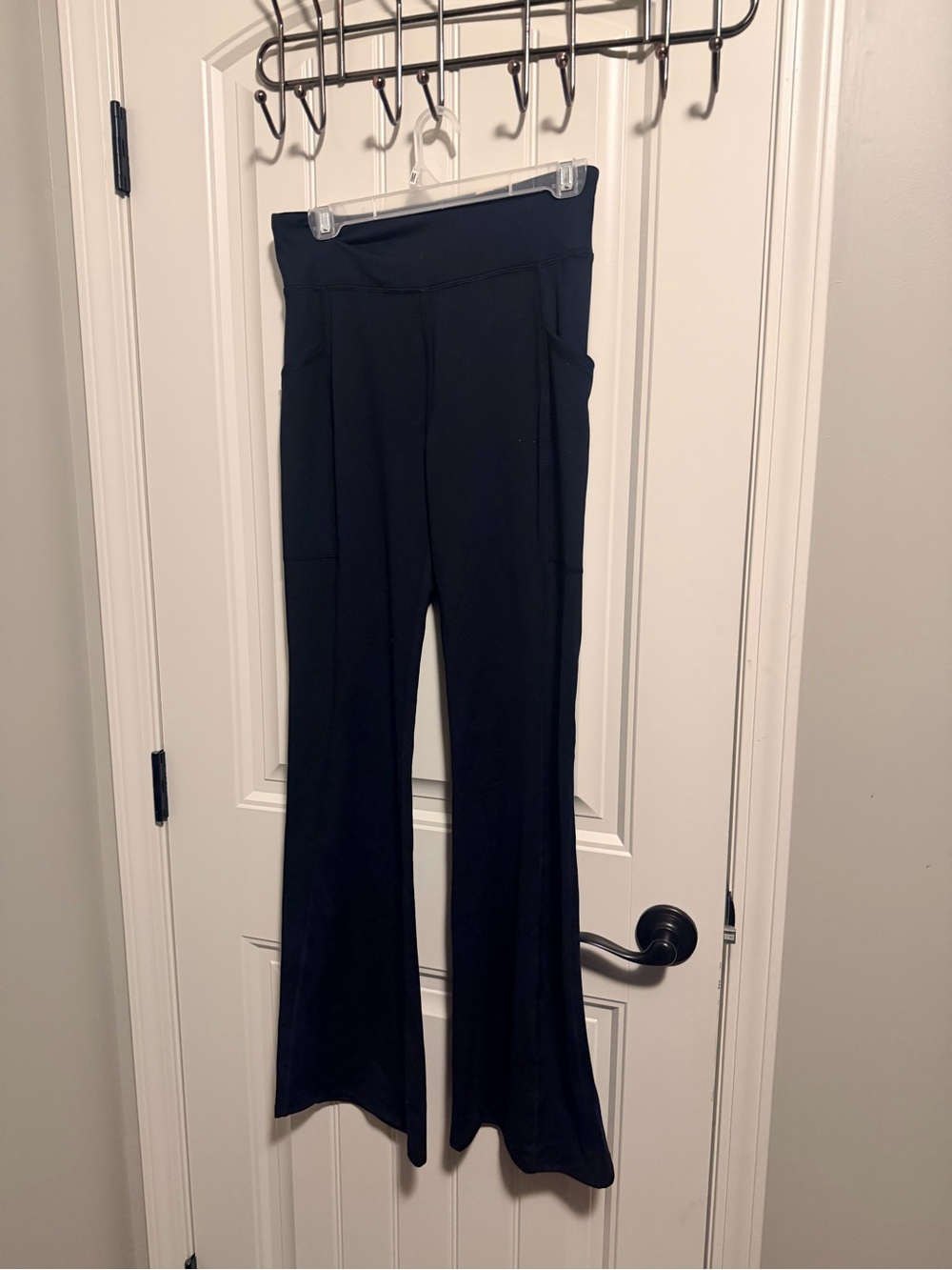 SO Black Boot-Cut Flare Active Pants